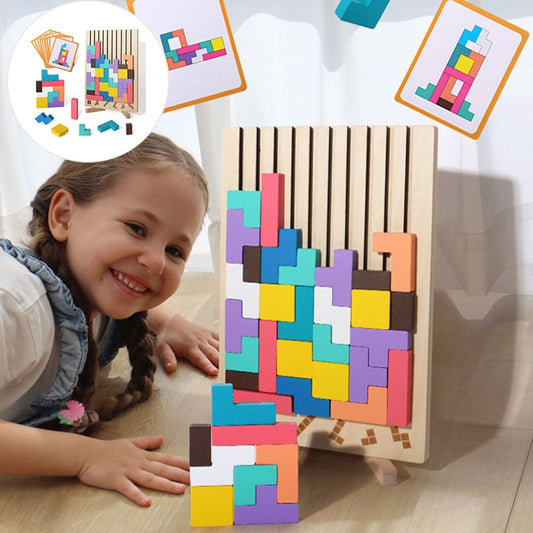 Kidsstoy Ahşap İstifleme Blokları